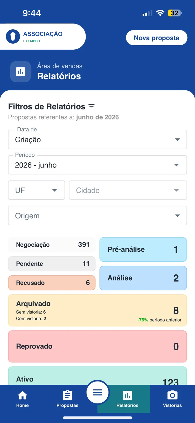 Gerador de propostas — app Veico