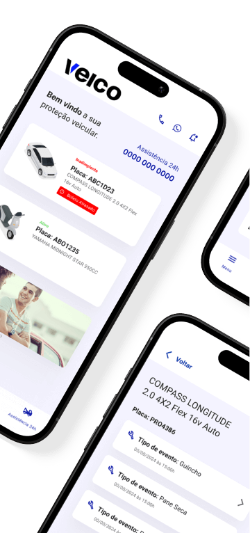 Gestão para Associação de Proteção Veicular, Assistência 24h, Central de Eventos, Central do Consultor/ Gestor, Aplicativo do associado.